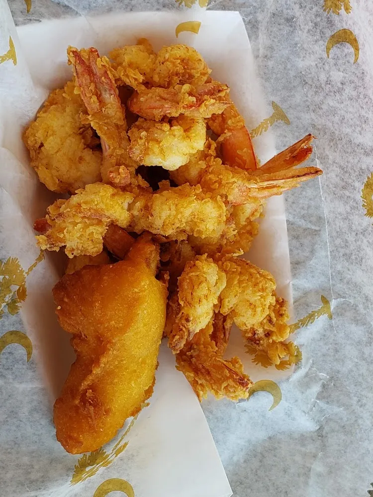 Shrimp and Hush Puppies